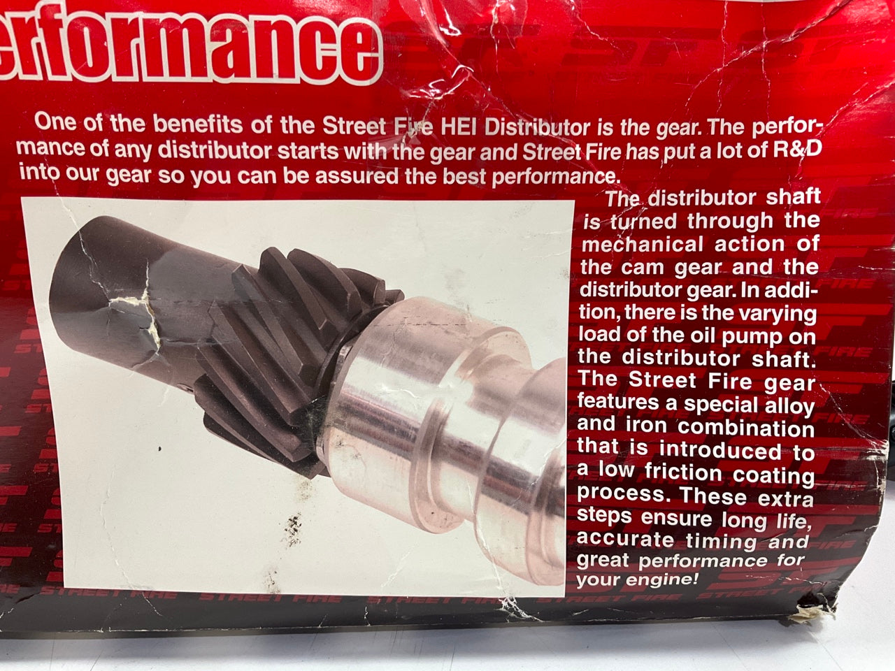 DISTRIBUTOR ONLY AS SHOWN, MSD 8362 Street Fire For Chevy V8 GM HEI Distributor