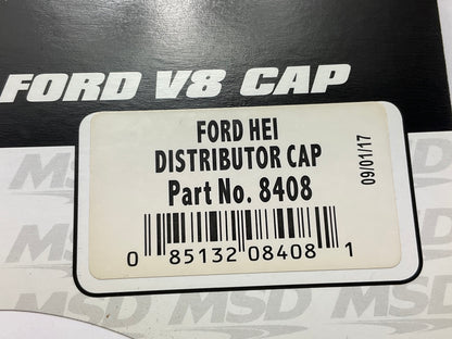 MSD 8408 Extra-Duty Distributor Cap HEI Style Terminals Ford V8