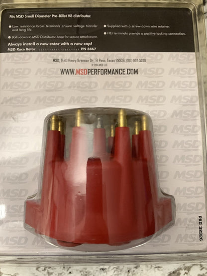 MSD 8431 Distributor Cap For MSD Small Diameter Pro-Billet V8 Distributor