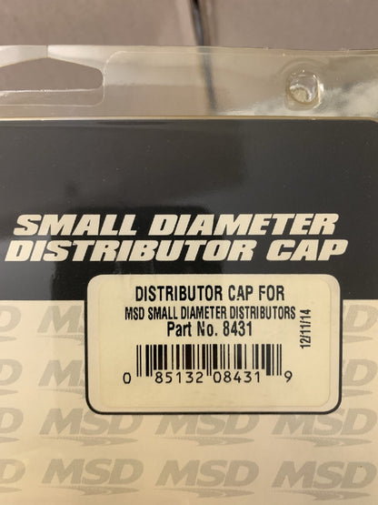 MSD 8431 Distributor Cap For MSD Small Diameter Pro-Billet V8 Distributor