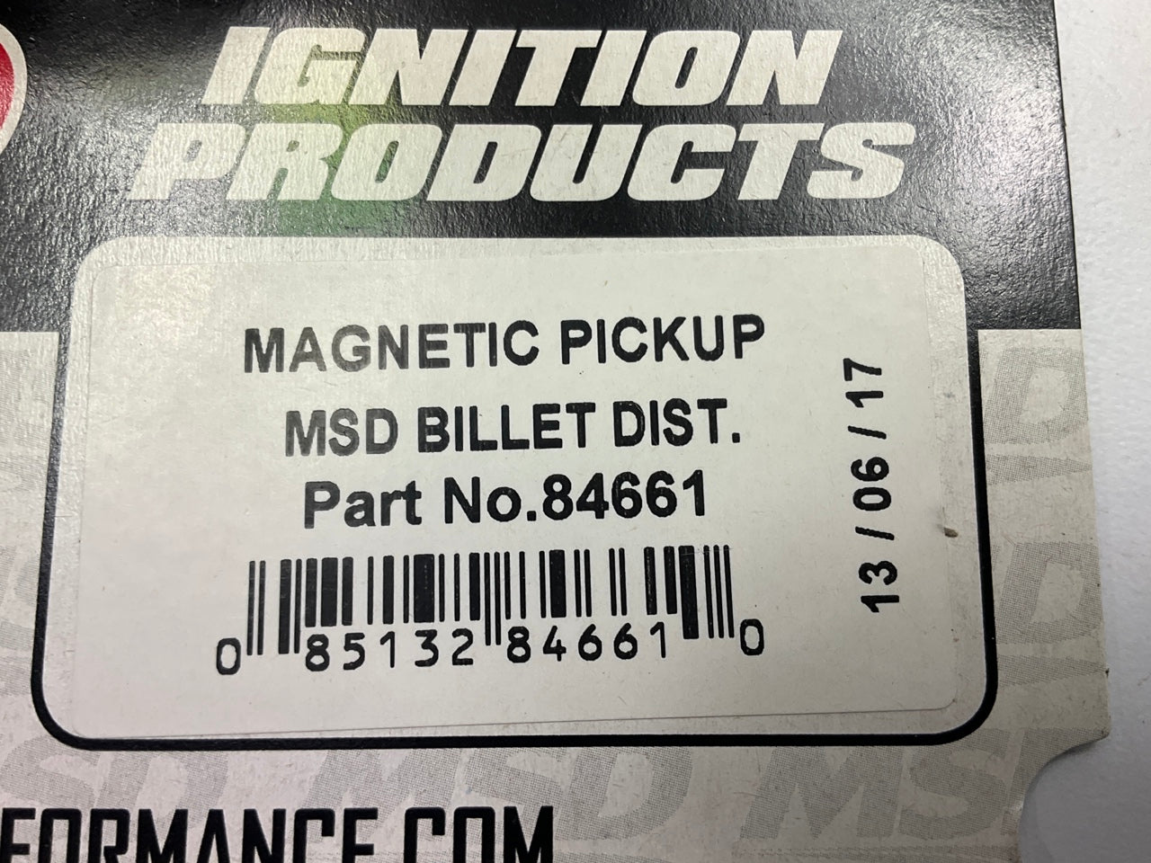 MSD 84661 Magnetic Pickup For All MSD Billet Distributors