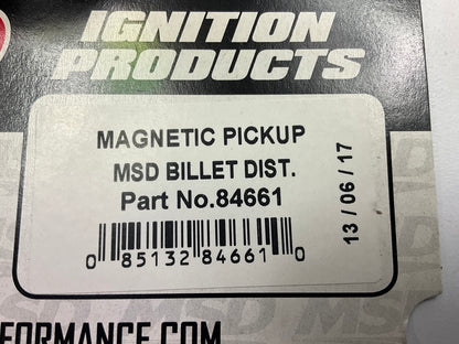 MSD 84661 Magnetic Pickup For All MSD Billet Distributors