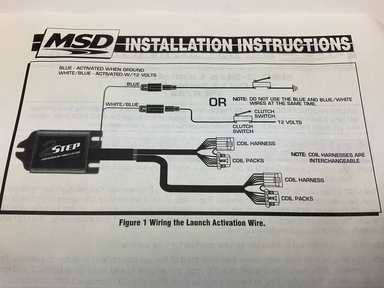 MSD 8733 Brake Launch Control 2-Step - GM Chevy LS Engines, Camaro, Corvette