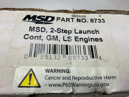 MSD 8733 Brake Launch Control 2-Step - GM Chevy LS Engines, Camaro, Corvette