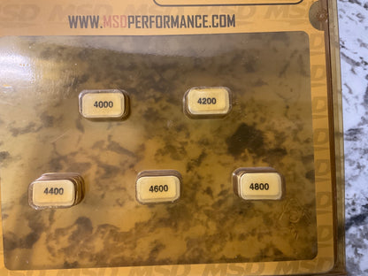 MSD 8744 4000RPM-4800RPM Module Kit Rev Limiter Pill Kit - Even