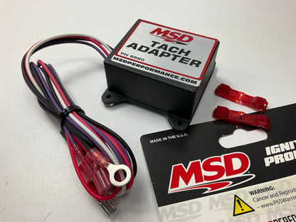 MISSING SCREWS MSD 8920 Tach / Fuel Adapter For Magnetic Pickup Ignition Systems