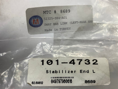 MTC 8689 Rear Left Suspension Stabilizer Sway Bar Link Kit