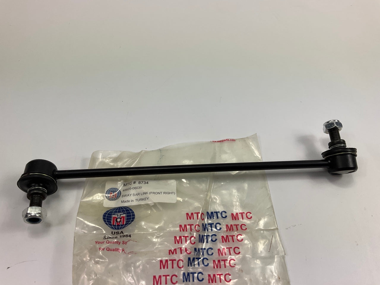 MTC 8734 Front Right Suspension Stabilizer Sway Bar Link Kit