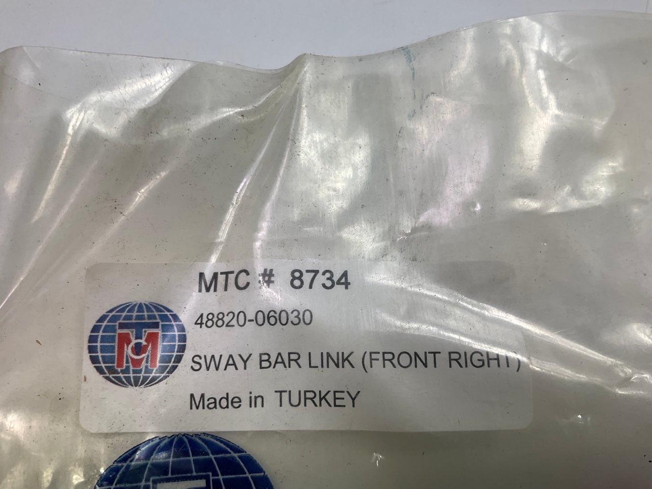 MTC 8734 Front Right Suspension Stabilizer Sway Bar Link Kit