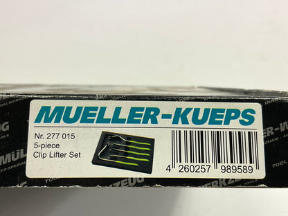 Mueller-Kueps 277015 5 Piece Clip Lifter Set - Trim Clip Removal Took Kit Set