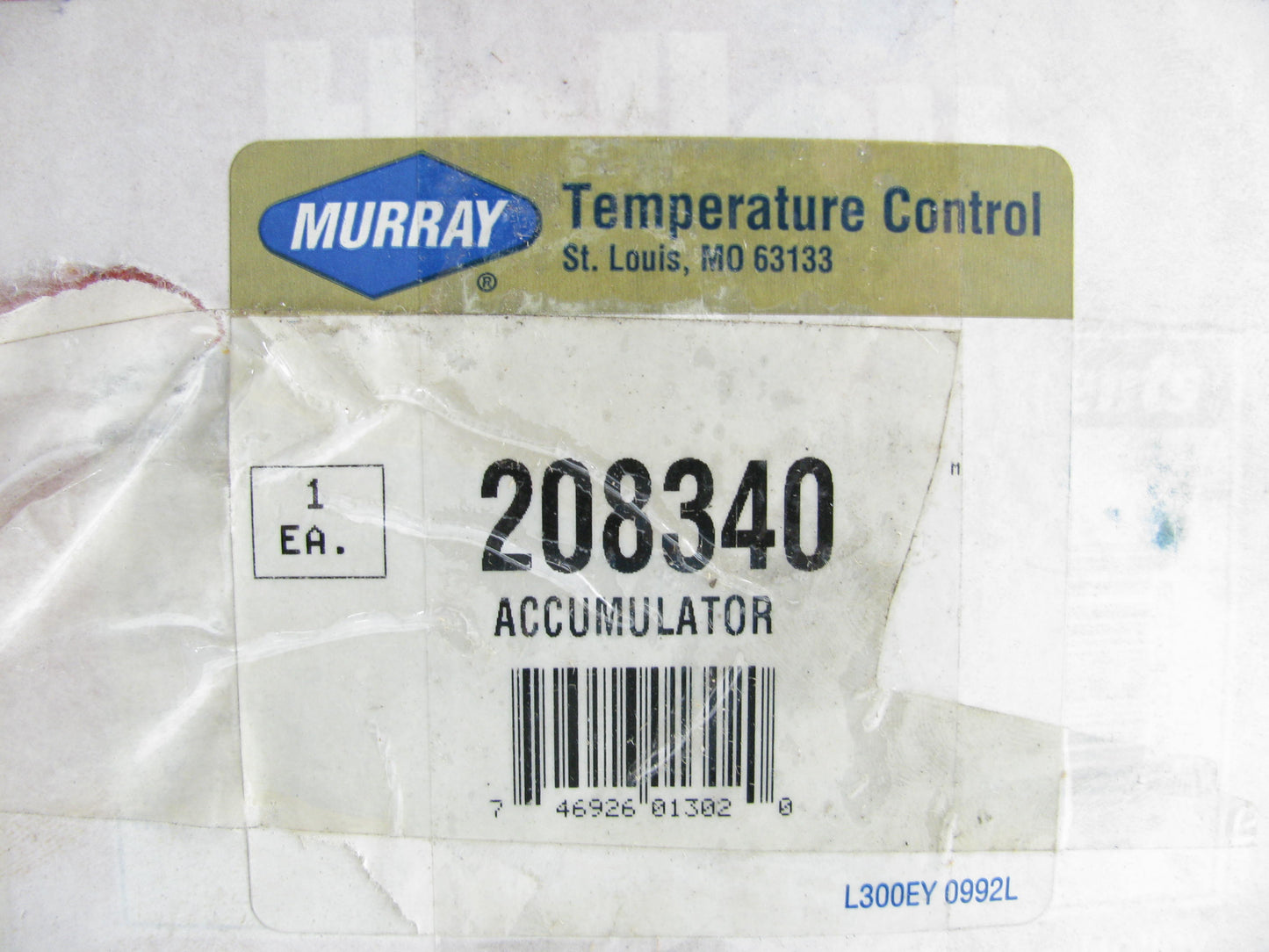 Murray 208340 A/C Receiver Drier (Accumulator) Dryer