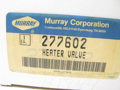 Murray 277602 HVAC Heater Control Valve