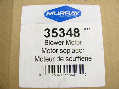 Murray 35348 HVAC Blower Motor Without Wheel - Rear