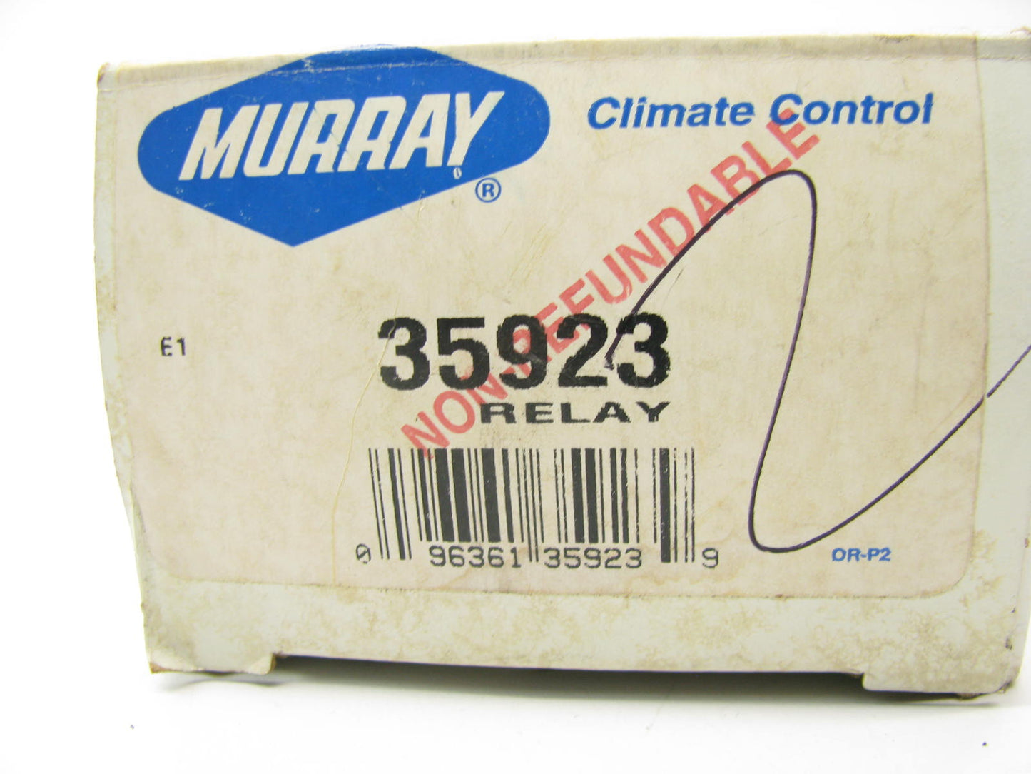 Murray 35923 Engine Cooling Fan Motor Relay