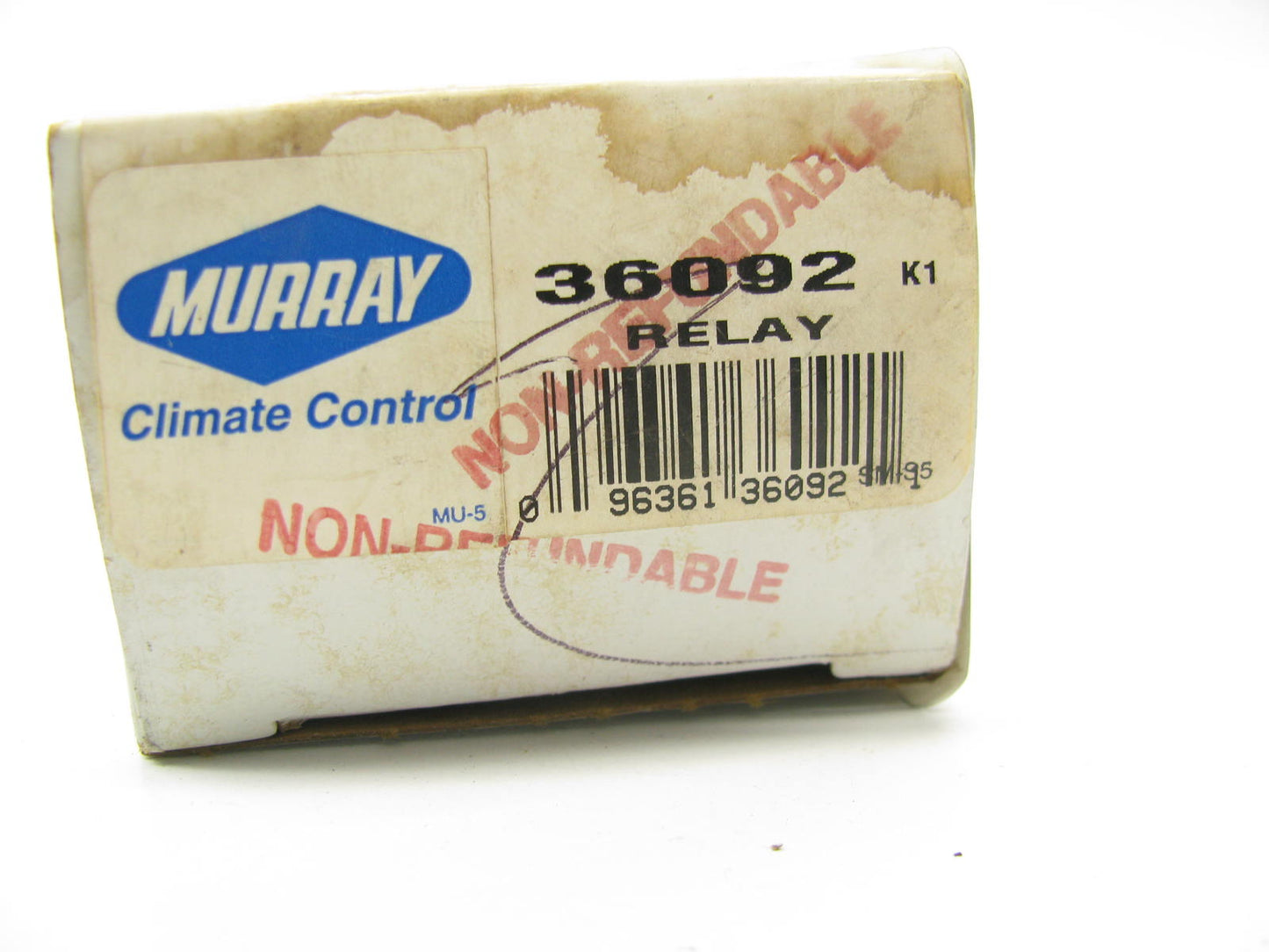 Murray 36092 Engine Cooling Fan Motor Relay