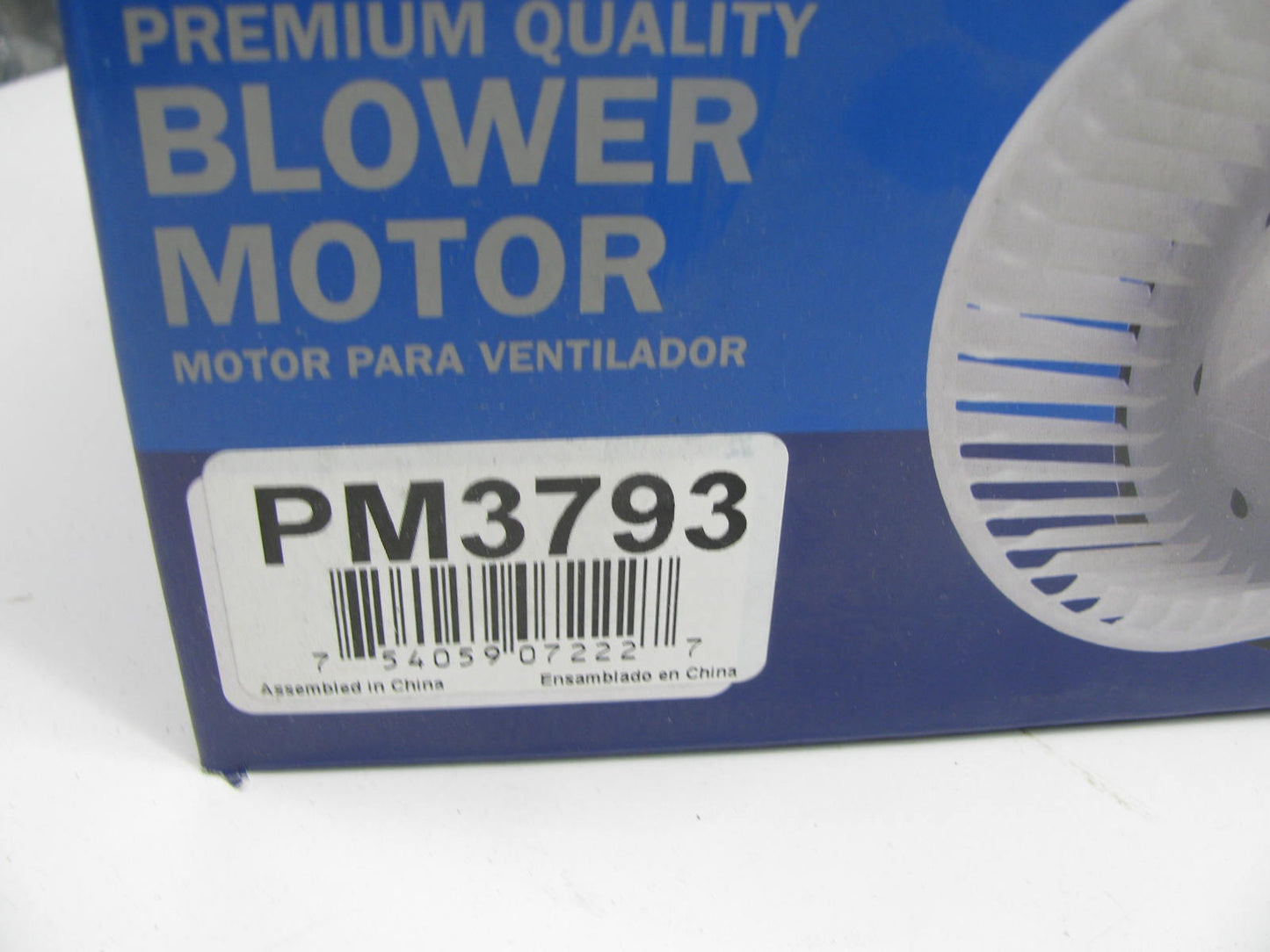 Murray PM3793 HVAC Blower Motor 1995-00 Cirrus Status 1996-00 Sebring Breeze