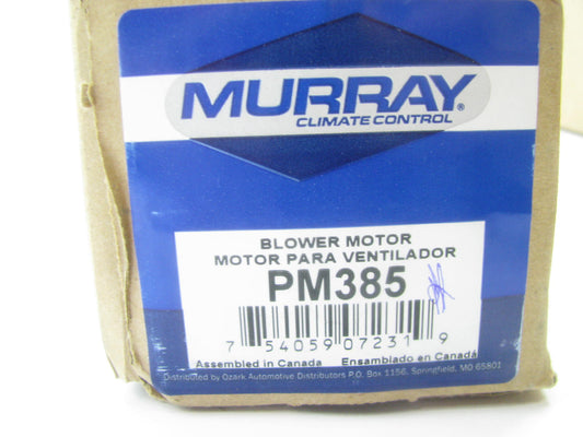 Murray PM385 HVAC Blower Motor Without Wheel 1990-1993 Kenworth T800SH TH800SHW