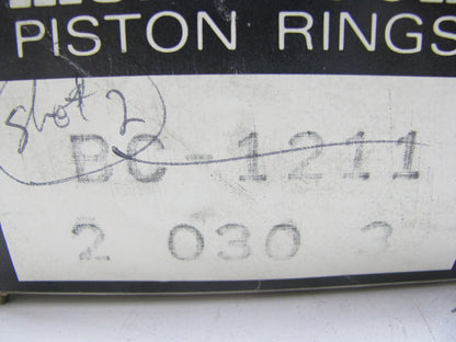 Muskegon BC-1211-030 Engine Piston Ring Set - .030'' Oversize