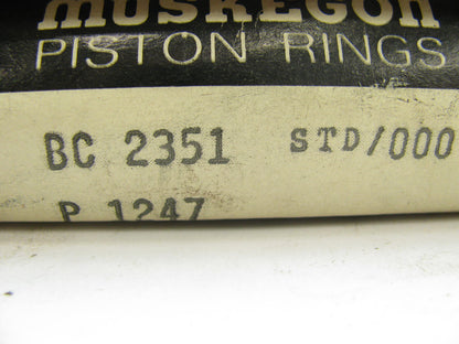 Muskegon BC-2351 STANDARD SIZE Engine Piston Rings