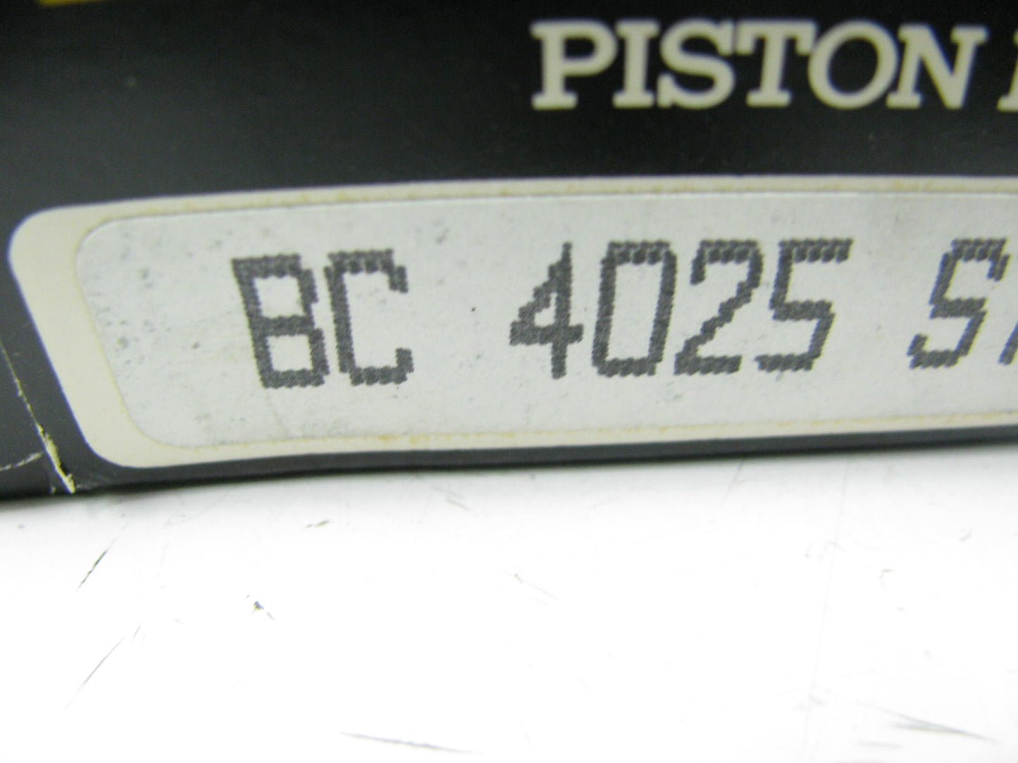 Muskegon BC-4025 Engine Piston Rings - Standard Size