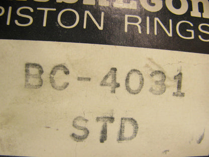 Muskegon BC-4031 Engine Piston Rings - Standard Size