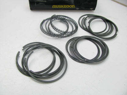 Muskegon BC-4034 Piston Rings - Standard 1980-90 Oldsmobile 307, 68-81 Buick 350