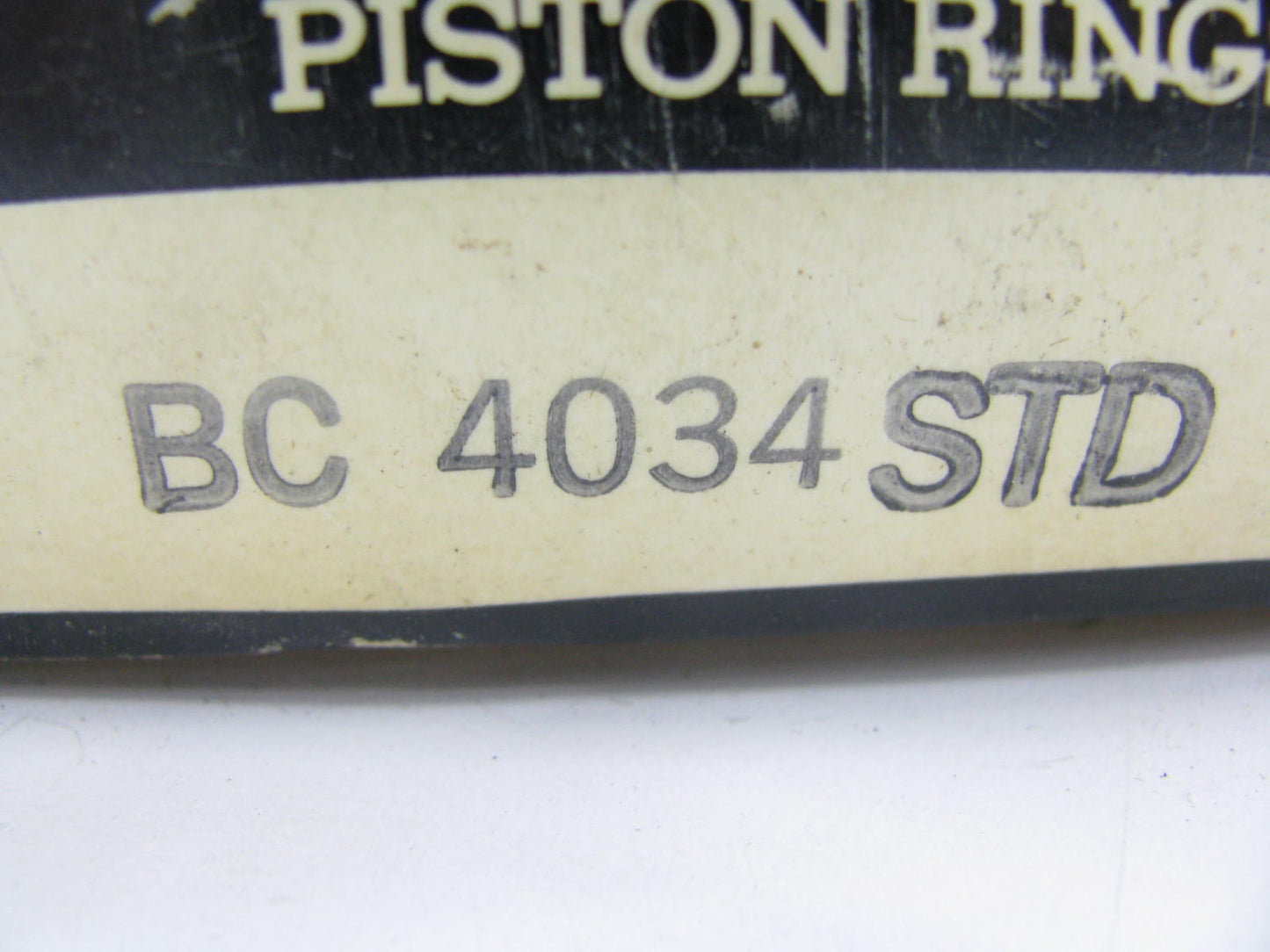 Muskegon BC-4034 Piston Rings - Standard 1980-90 Oldsmobile 307, 68-81 Buick 350