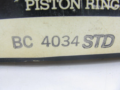 Muskegon BC-4034 Piston Rings - Standard 1980-90 Oldsmobile 307, 68-81 Buick 350
