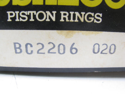 Muskegon BC2206-020 Engine Piston Rings .020'' 1977-1979 Cadillac 425-V8