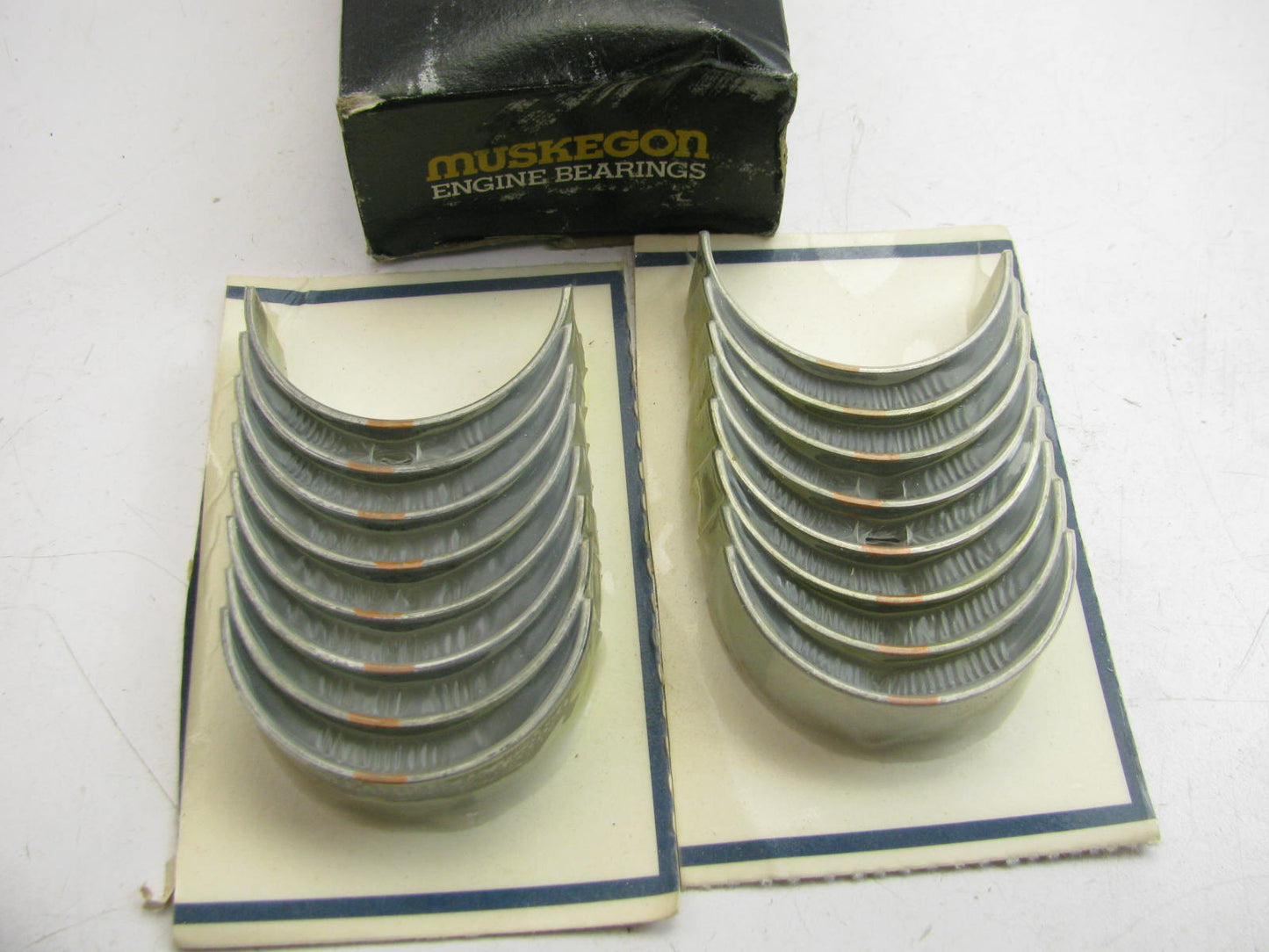 Muskegon CB684P Connecting Rod Bearings Set STD Size -  Olds 307 330 350 403 V8