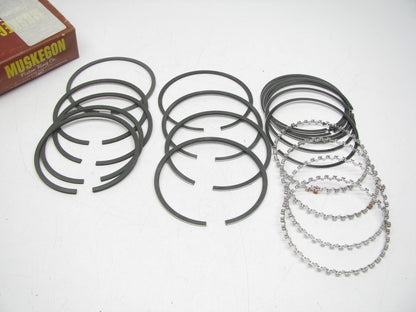 Muskegon PS-1209M-040 Engine Piston Rings .040'' For 1962-1995 Jeep GM 2.5L