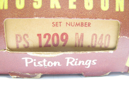 Muskegon PS1209M .040 Piston Rings Set For  Various Jeep  GM, 2.5L 4cyl