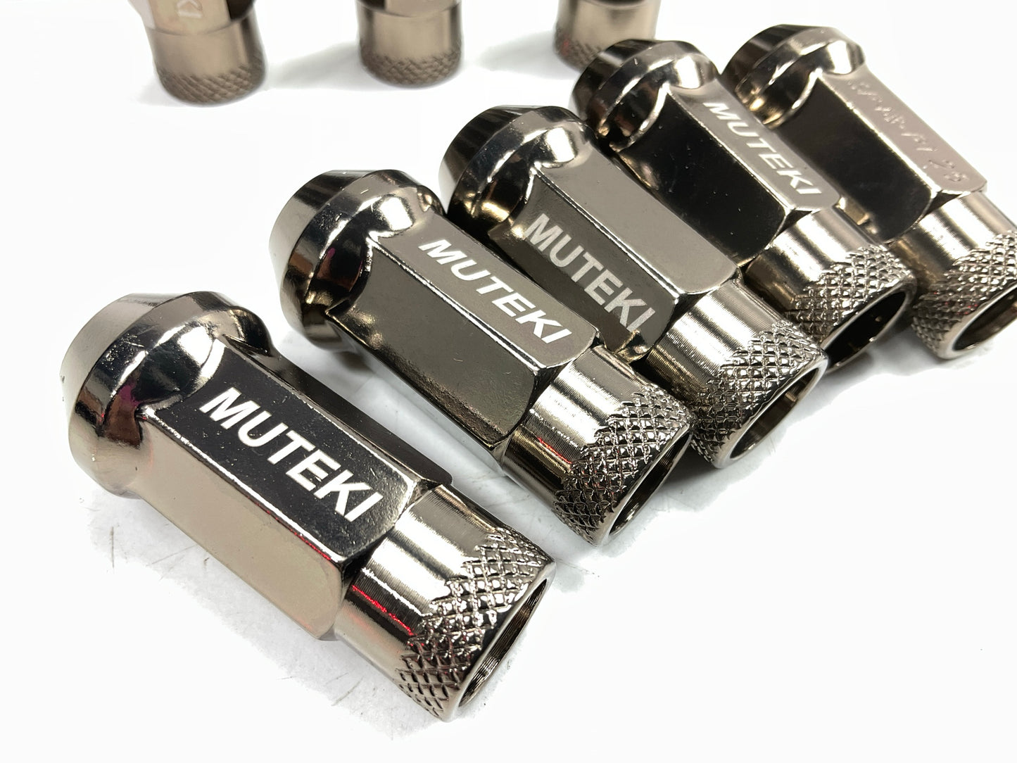 20 Muteki 32905T SR48 Super Tuner Wheel Lug Nuts With Key TITANIUM Acorn 12x1.25