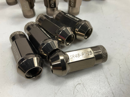 20 Muteki 32905T SR48 Super Tuner Wheel Lug Nuts With Key TITANIUM Acorn 12x1.25