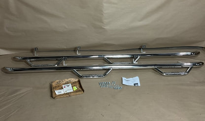 N-Fab C1598CC-SS Nerf Step Bars For 15-16 Silverado Sierra 2500 3500 6.5' Bed