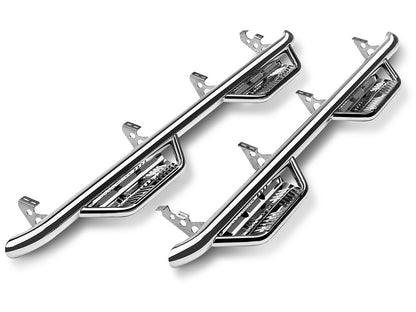 N-Fab C1598CC-SS Nerf Step Bars For 15-16 Silverado Sierra 2500 3500 6.5' Bed