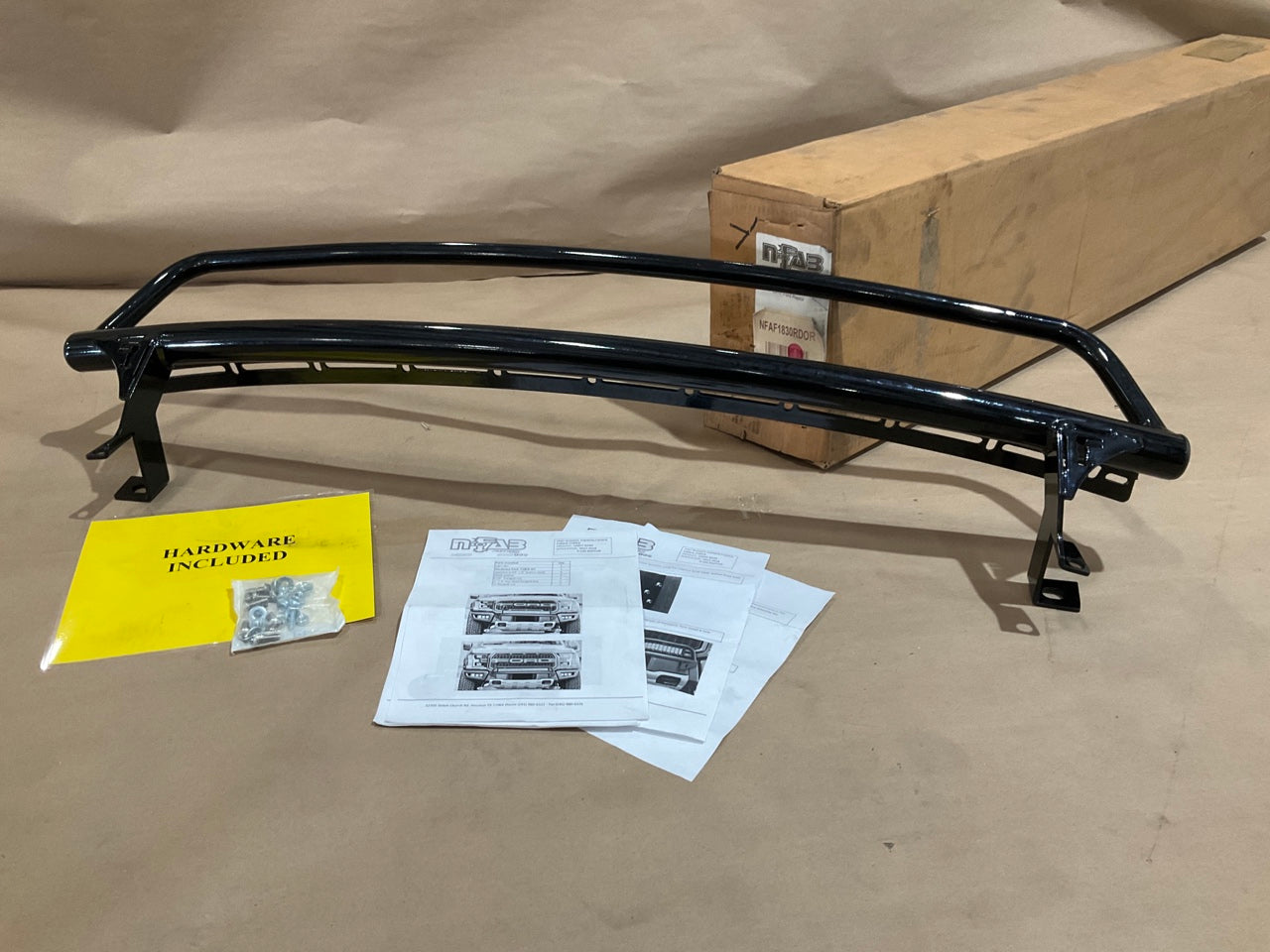 N-Fab F1830RDOR Radius Off-Road Light Bar Multi-Mount System, Gloss Black