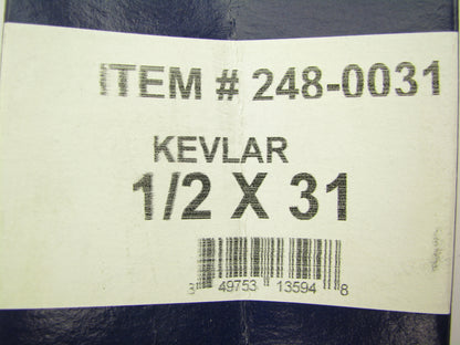 N2 248-0031 Power Equipment Accessory Drive Belt - 1/2'' X 31''