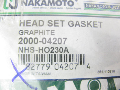 Nakamoto 2000-04207 Cylinder Head Gasket Set For 2004-2008 Suzuki 2.0L-L4