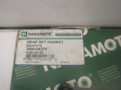 Nakamoto 2000-04278 Cylinder Head Gasket Set For 1996-2001 Hyundai 1.8L 2.0L-L4