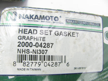 Nakamoto 2000-04287 Cylinder Head Gasket Set For 1995-1999 Nissan 3.0L-V6