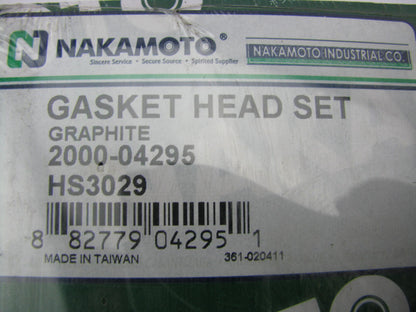 Nakamoto Engine Cylinder Head Gasket Set For 1998-2001 Sentra 2.0L SR20DE