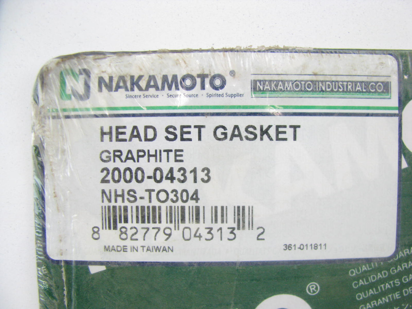 Nakamoto 2000-04313 Cylinder Head Gasket Set for 1992-1993 Toyota Lexus 3.0L-V6