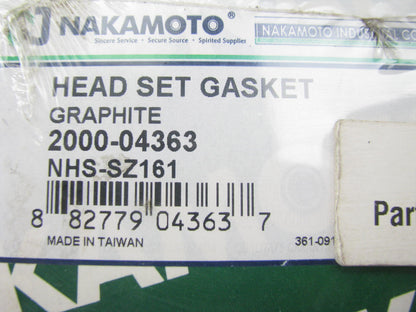 Nakamoto 2000-04363 Cylinder Head Gasket Set 1992-2001 GM Suzuki 1.6L