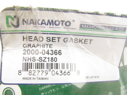 Nakamoto Engine Cylinder Head Gasket Set 1999-2000 Suzuki Esteem, 96-98 Sidekick