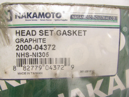 Nakamoto 2000-04372 Engine Cylinder Head Gasket Set For 93-98 Nissan Quest 3.0L