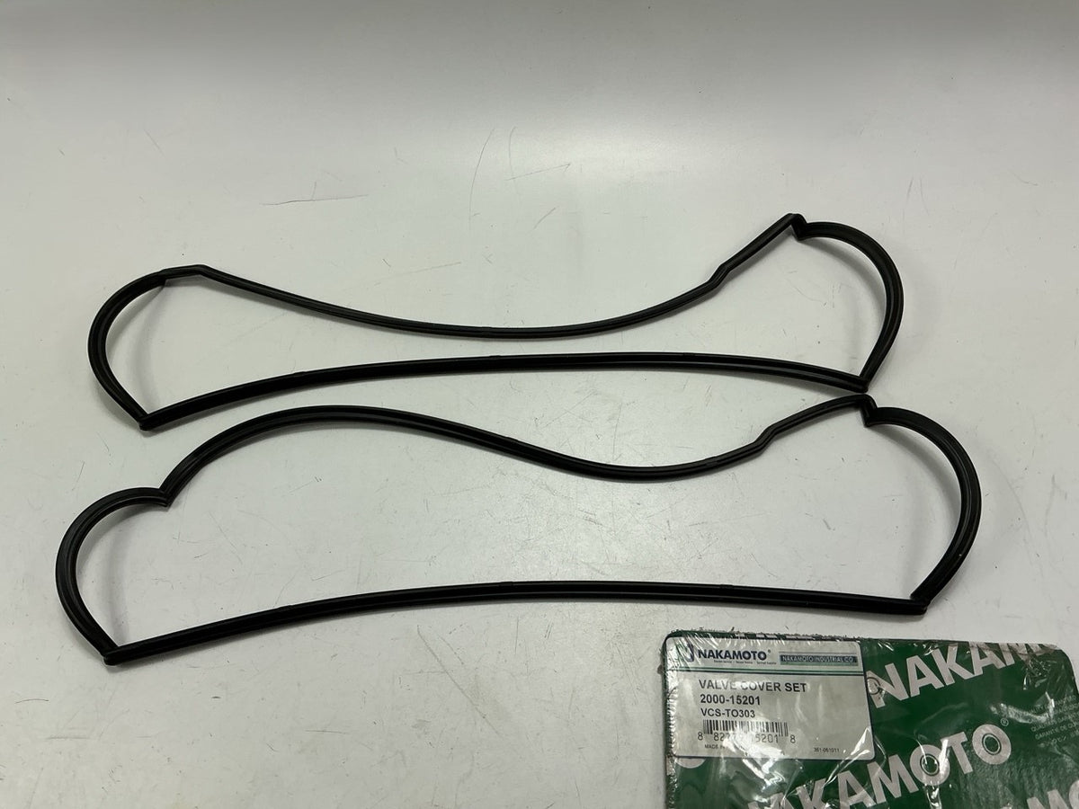 Nakamoto 2000-15201 Valve Cover Gasket Set - 1988-1995 Toyota 3.0L 3VZE V6