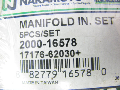 Nakamoto 2000-16578 Intake Manifold Gasket Set 1992-1993 Toyota Lexus 3.0L-V6