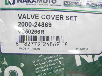 Nakamoto 2000-24869 Valve Cover Gasket Set OEM For 94-97 Hyundai 1.6L 1.8L 2.0L