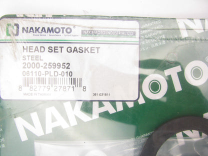 Nakamoto 2000-259952 Cylinder Head Gasket Set for 2001-2003 Honda Civic 1.7L